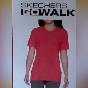 skechers go walk women’s shirt size  S corl colors